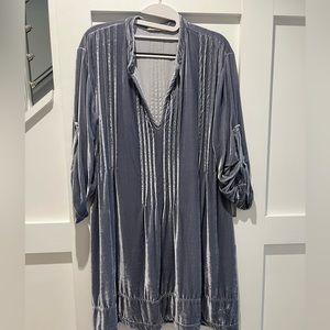 Cp shades velvet tunic dress